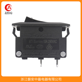 K1系列黑體黑蓋無燈過載開關